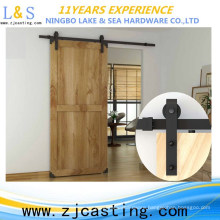 Barn doors hardware sets with roller, track, stop, floor guide,wall mount, anti-jump disk